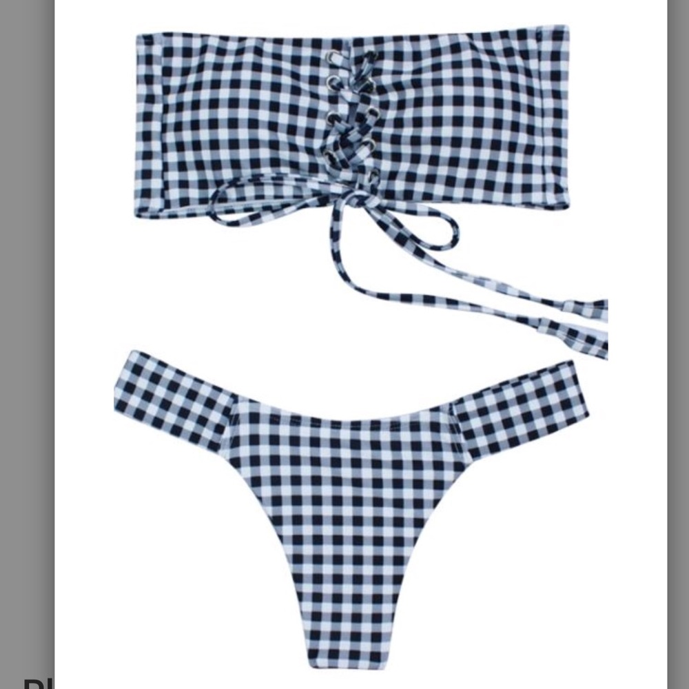 Checkered bikini - Picture 5 of 5